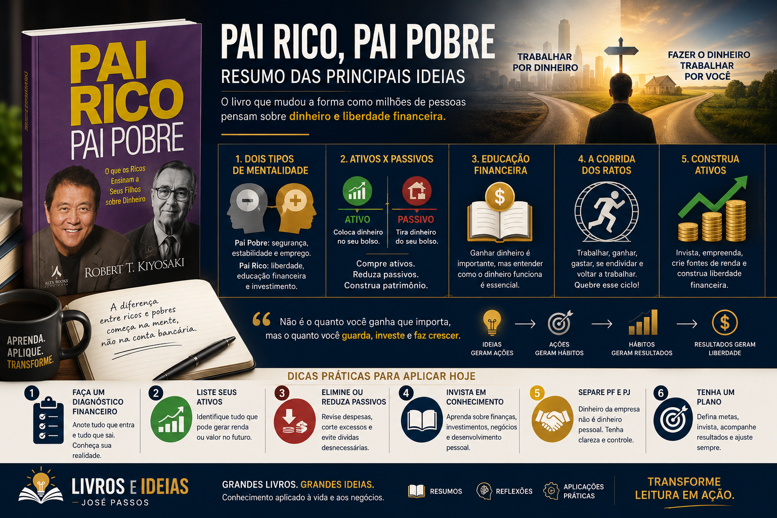 📚 Pai Rico, Pai Pobre